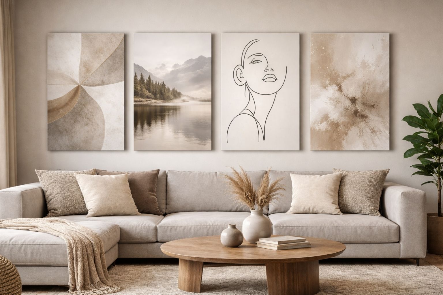 Minimal Ev Dekorasyonu İçin Tablo Önerileri