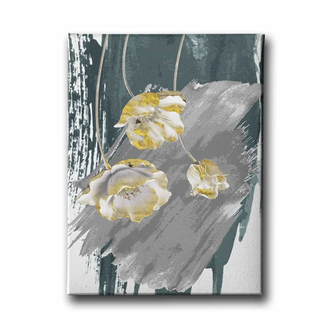 Modern Cicek Canvas Tablo