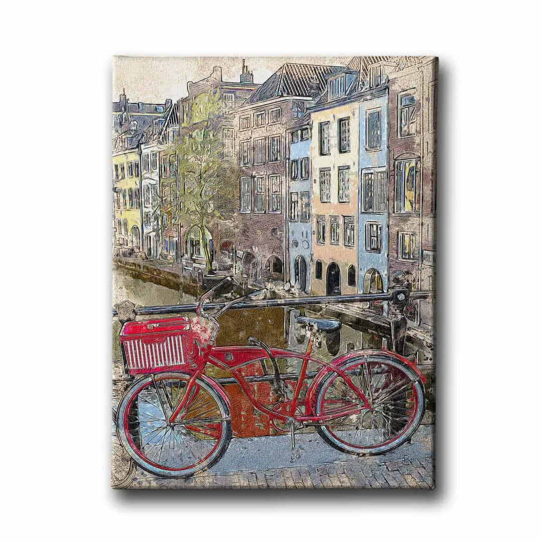 Venedik Yagli Boya Kanvas Tablo