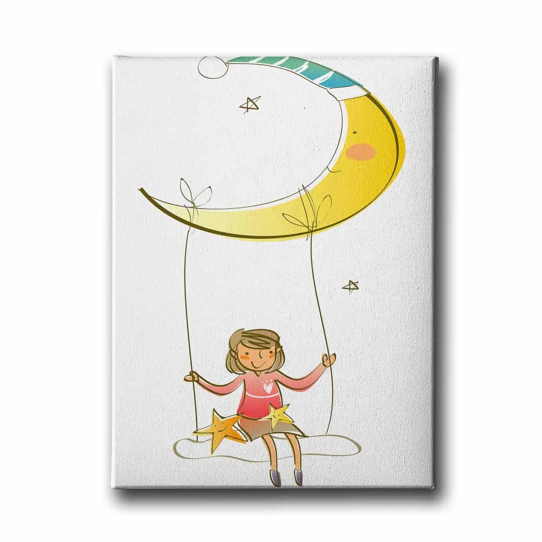 Salincakli Cocuk Kanvas Tablo
