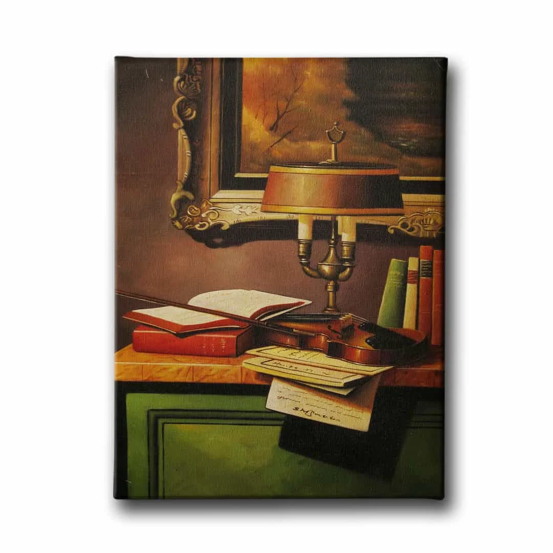 Kemanli Canvas Tablo