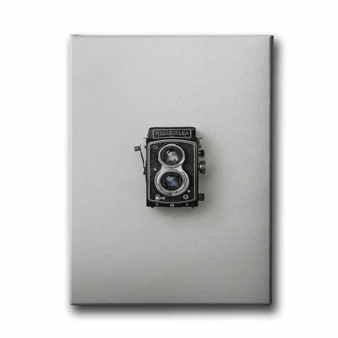 Nostalji Fotograf Makinasi  Canvas Tablo
