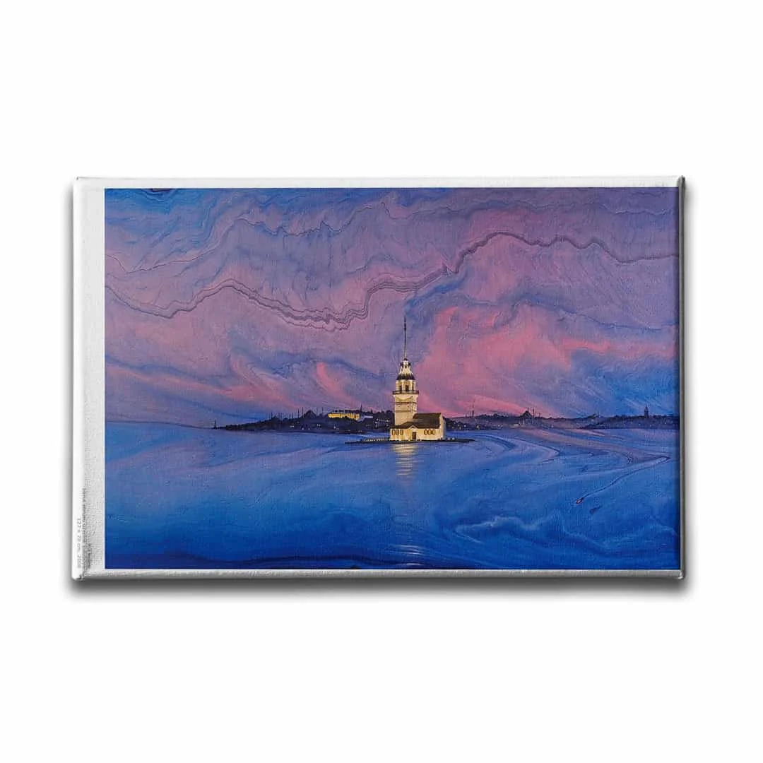 Kiz Kulesi Canvas Tablo