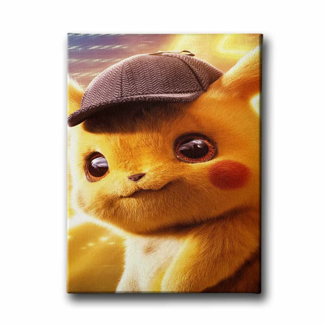 Cocuk Pikacu Kanvas Tablo