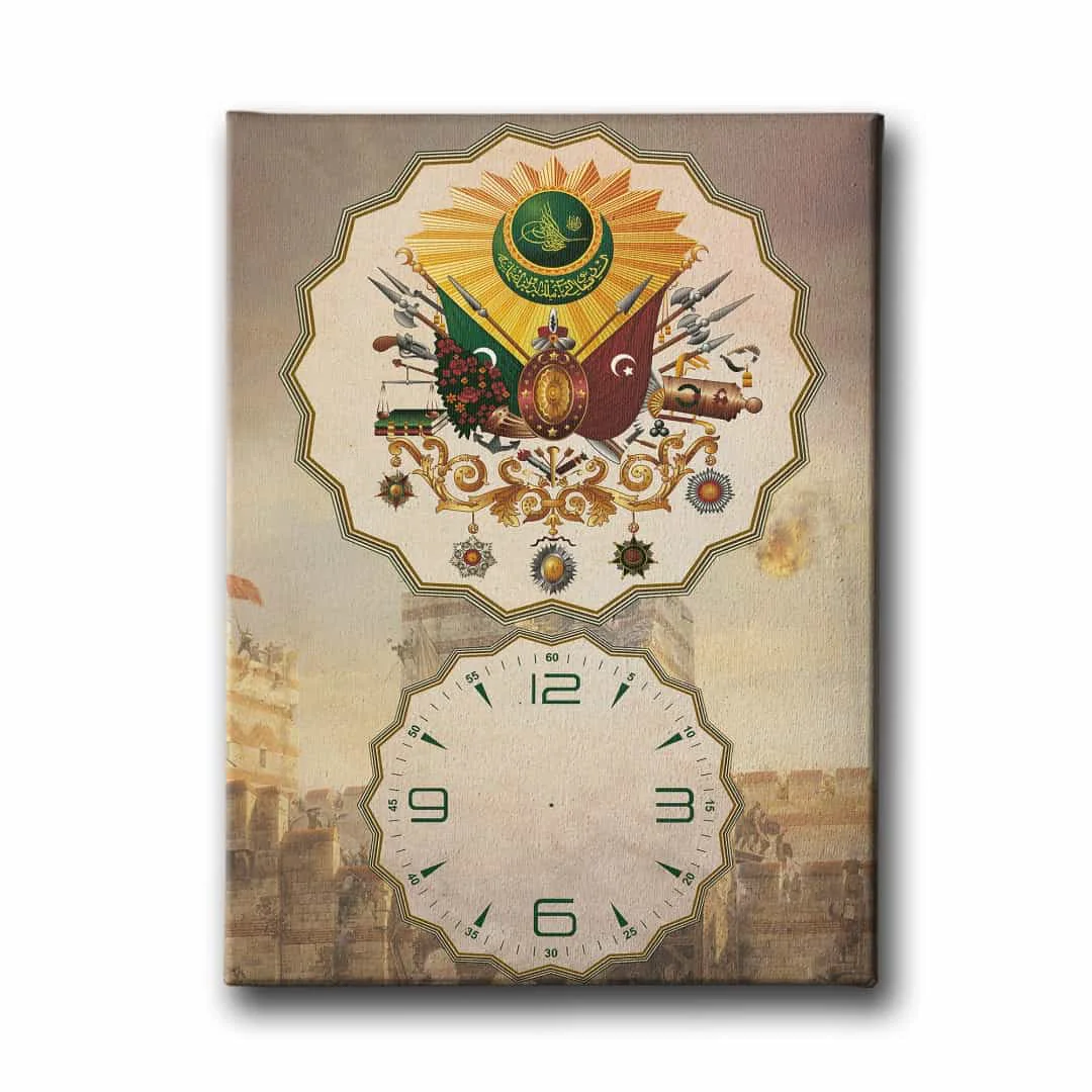 Osmanli Armasi Saatli Tablo